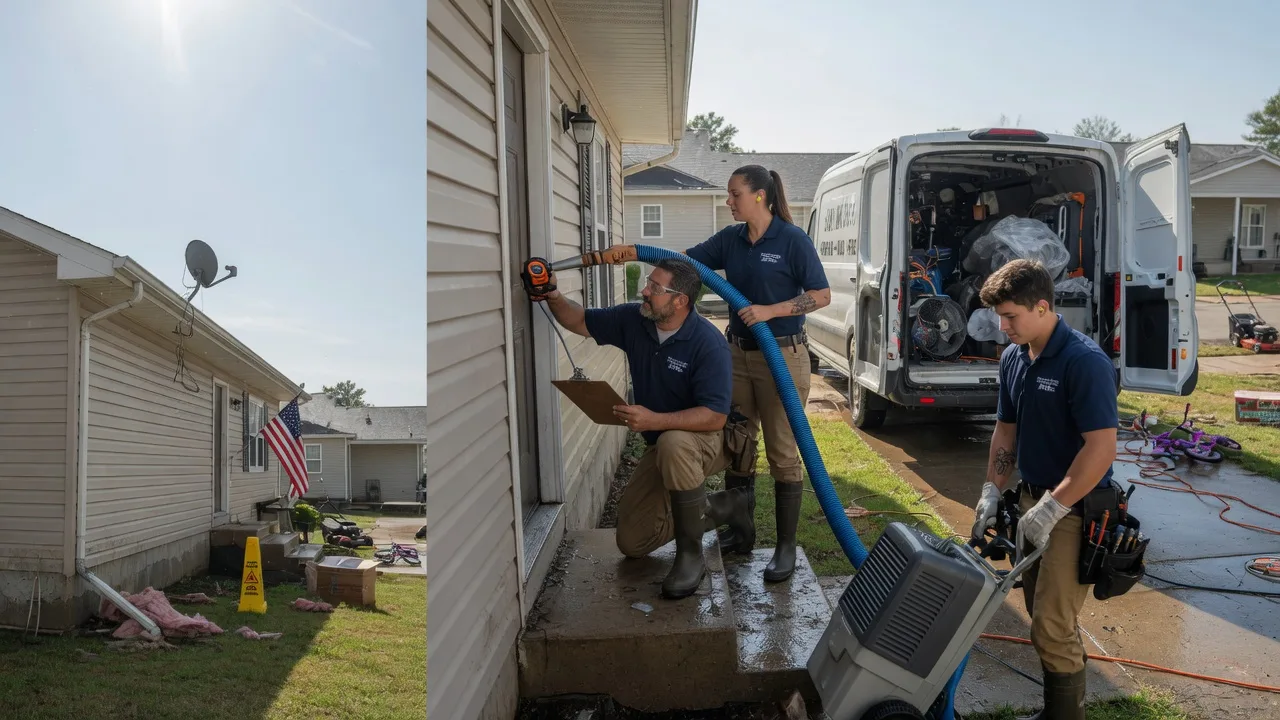 Ceiling Water Damage Restoration in Parmelee, SD near me